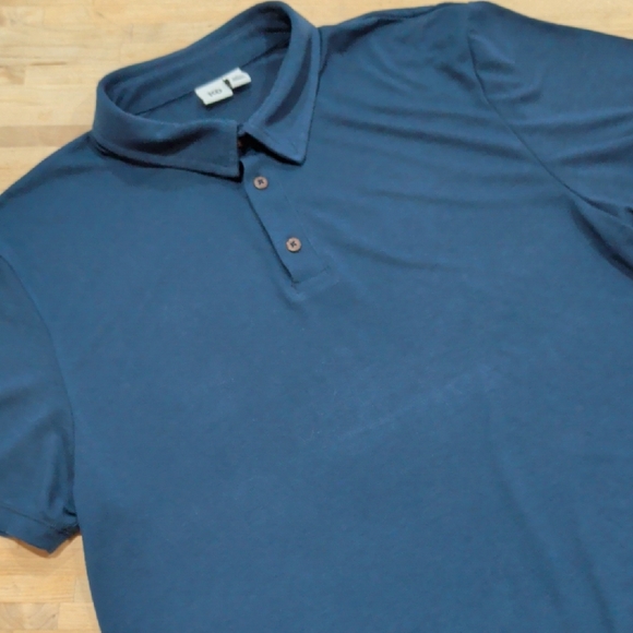 tentree Other - Tentree Navy Blue Golf Shirt Polo Shirt Size Large